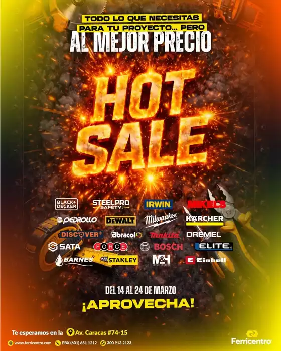 Catálogo Ferricentro en Bogotá | Ofertas principales para todos los cazadores de gangas | 2026-03-14T00:00:00.000Z - 2026-03-24T00:00:00.000Z
