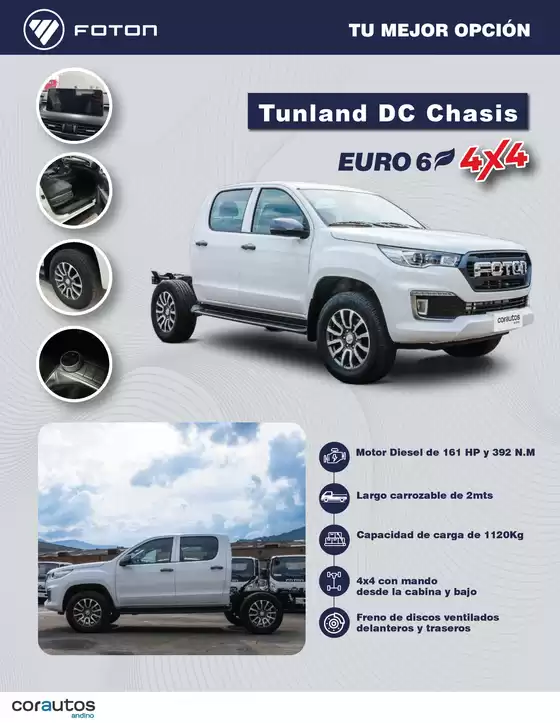 Catálogo Fotón en Girón | Ofertas principales para todos los clientes | 2026-01-01T00:00:00.000Z - 2026-12-31T00:00:00.000Z