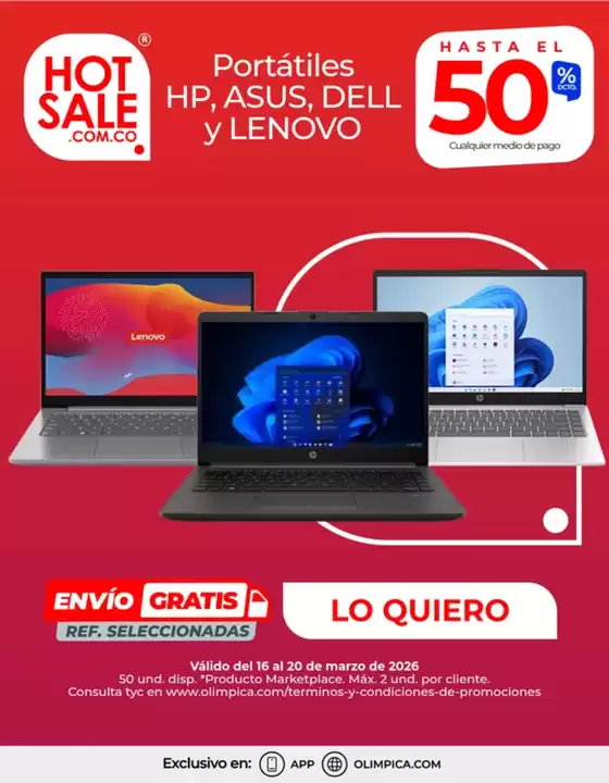 Catálogo Olímpica en Valencia | Ofertas especiales atractivas para todos | 2026-03-16T00:00:00.000Z - 2026-03-20T00:00:00.000Z