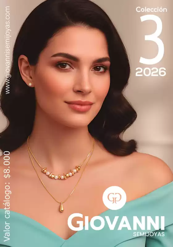 Catálogo Giovanni en Turbaco | GIOVANNI SEMIJOYAS COLECCION 3 2026 SIN AGOTADOS FINAL WEB marzo 19 | 2026-01-01T00:00:00.000Z - 2026-12-31T00:00:00.000Z