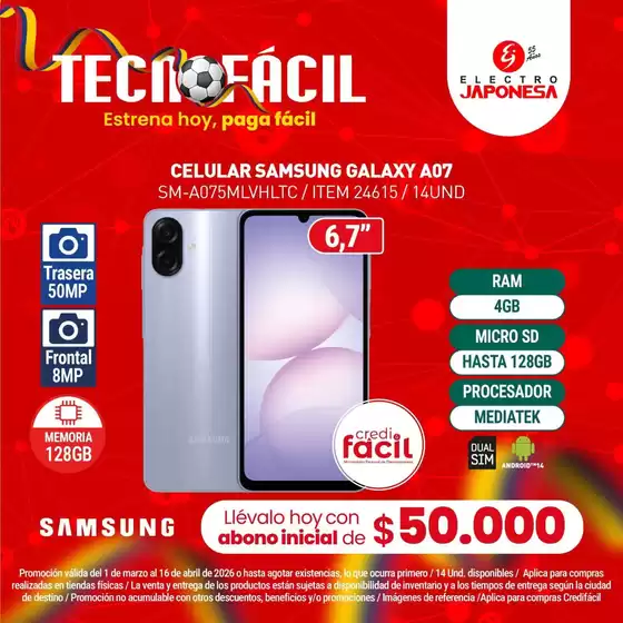 Catálogo Electrojaponesa en Envigado | Ofertas y promociones actuales | 2026-03-01T00:00:00.000Z - 2026-04-16T00:00:00.000Z