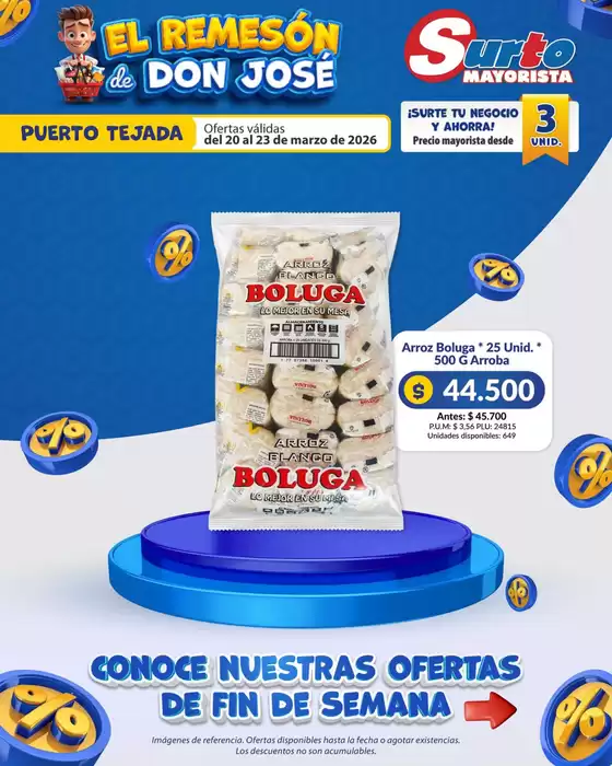 Catálogo Caribe Supermercados en Barbosa | Ofertas especiales atractivas para todos | 2026-03-20T00:00:00.000Z - 2026-03-23T00:00:00.000Z