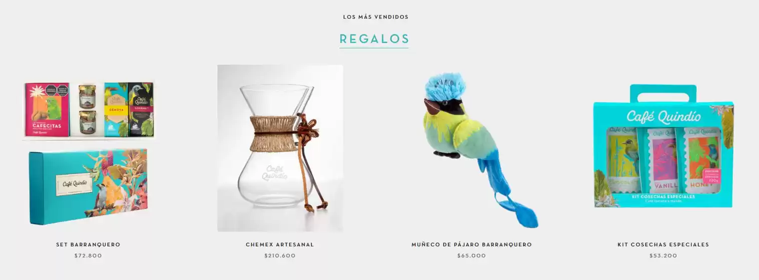 Catálogo Café Quindío en Floridablanca | Regalos | 2026-03-26T00:00:00.000Z - 2026-04-30T00:00:00.000Z