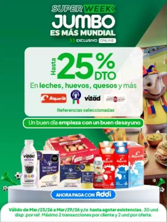Catálogo Jumbo en Soacha | Ofertas principales para todos los clientes | 2026-03-23T00:00:00.000Z - 2026-03-29T00:00:00.000Z