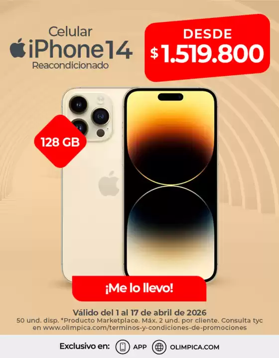 Catálogo Olímpica en Soacha | Ahorra ahora con nuestras ofertas | 2026-04-01T00:00:00.000Z - 2026-04-17T00:00:00.000Z