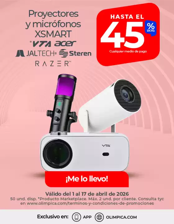 Catálogo Olímpica en Soacha | Nuestras mejores gangas | 2026-04-01T00:00:00.000Z - 2026-04-17T00:00:00.000Z