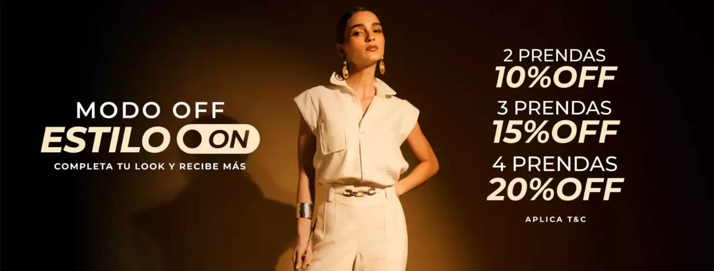 Catálogo Unipunto en Yopal | 2 Prendas 10% OFF, 3 en 15% OFF, 4 en 20% OFF | 2026-04-01T00:00:00.000Z - 2026-04-05T00:00:00.000Z