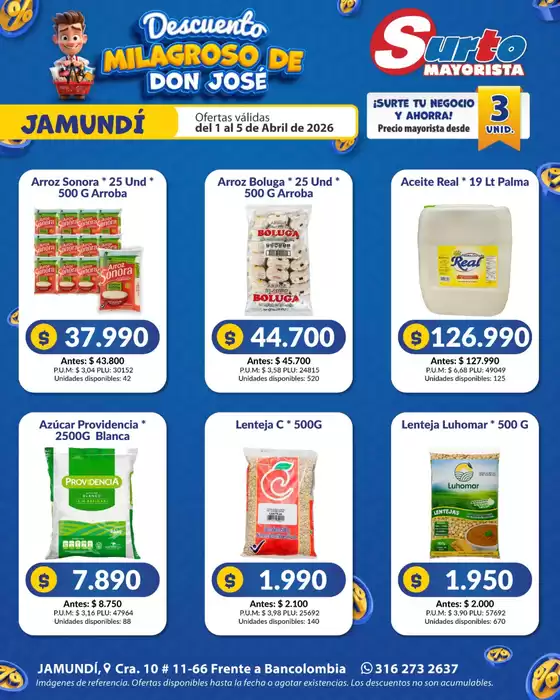 Catálogo Caribe Supermercados en San Gil | Descubre ofertas atractivas | 2026-04-01T00:00:00.000Z - 2026-04-05T00:00:00.000Z
