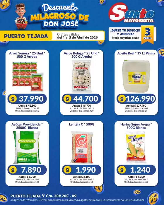 Catálogo Caribe Supermercados en San Gil | Ofertas principales para todos los cazadores de gangas | 2026-04-01T00:00:00.000Z - 2026-04-05T00:00:00.000Z