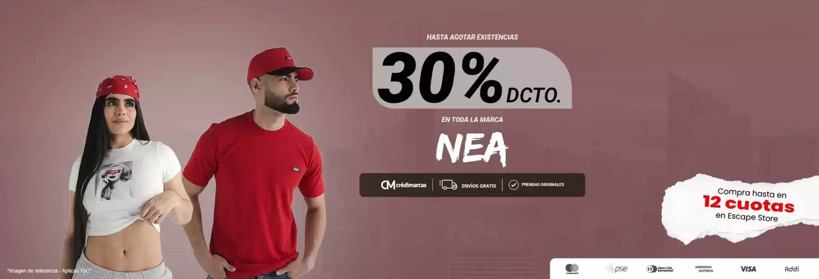Catálogo Escape en Sincelejo | 30% OFF en todo la Marca Nea | 2026-04-01T00:00:00.000Z - 2026-04-03T00:00:00.000Z