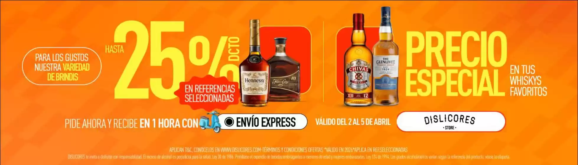 Catálogo Dislicores en Florencia  (Caquetá) | Precio Especial Hasta 25% OFF | 2026-04-02T00:00:00.000Z - 2026-04-05T00:00:00.000Z