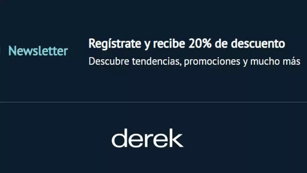 Catálogo Derek en Mosquera Cundinamarca | Regístrate y recibe 20% de descuento | 2026-04-02T00:00:00.000Z - 2026-06-30T00:00:00.000Z