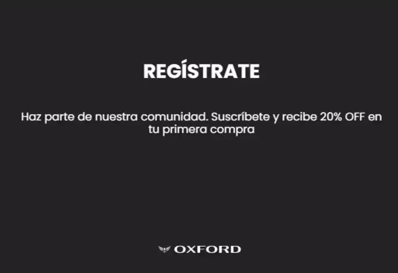 Catálogo Oxford Jeans en Chía | 20% OFF en tu primera compra  | 2026-04-02T00:00:00.000Z - 2026-04-30T00:00:00.000Z