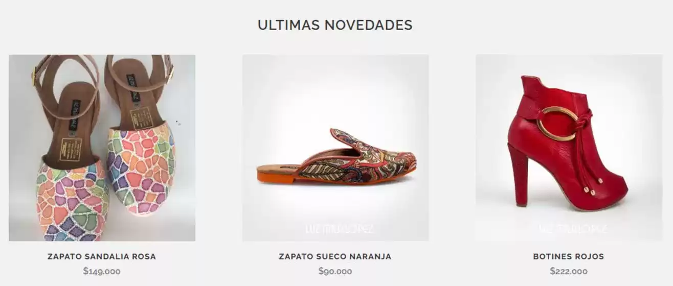 Catálogo Luz Mila López | Últimas Novedades | 2026-04-03T00:00:00.000Z - 2026-04-30T00:00:00.000Z
