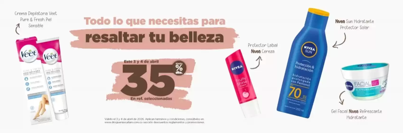 Catálogo Cafam | Ofertas principales para ahorradores | 2026-04-03T00:00:00.000Z - 2026-04-04T00:00:00.000Z