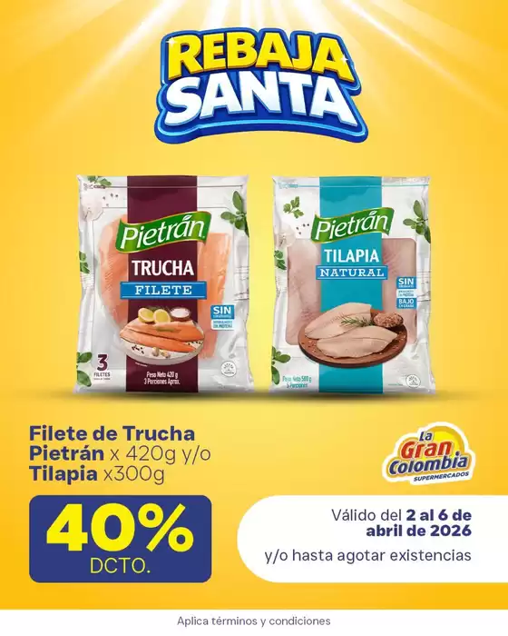 Catálogo La Gran Colombia | Ofertas La Gran Colombia | 2026-04-02T00:00:00.000Z - 2026-04-06T00:00:00.000Z