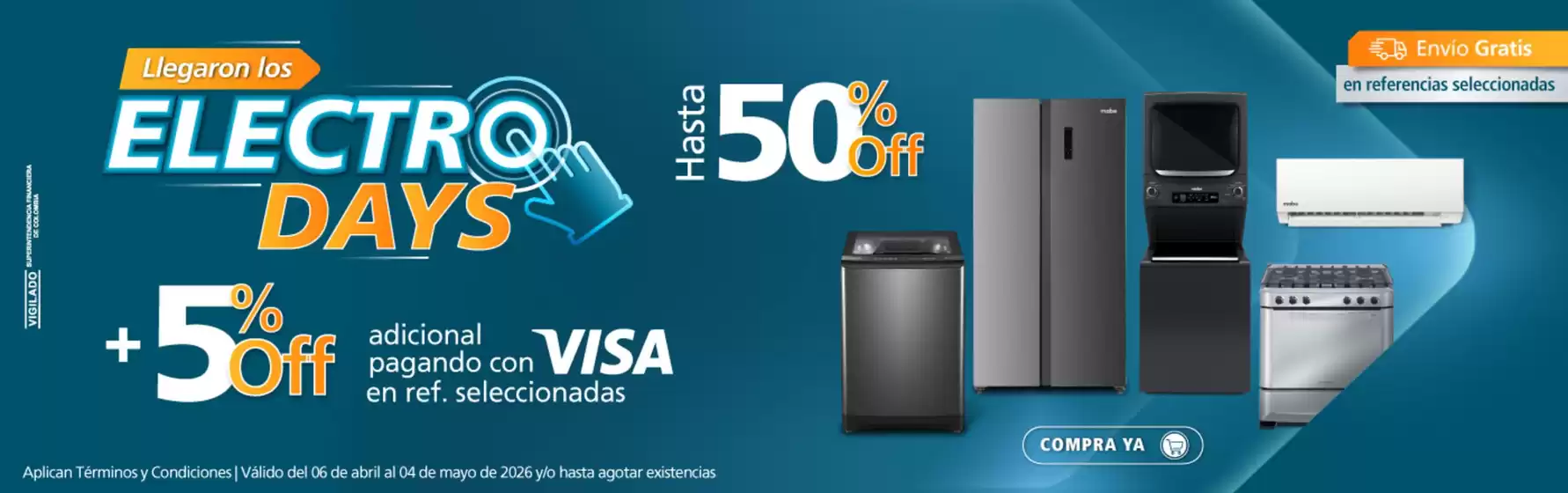 Catálogo Mabe | Ofertas Mabe | 2026-04-06T00:00:00.000Z - 2026-05-04T00:00:00.000Z