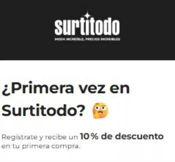 Catálogo Surtitodo | Promocion | 2026-04-09T00:00:00.000Z - 2026-05-31T00:00:00.000Z