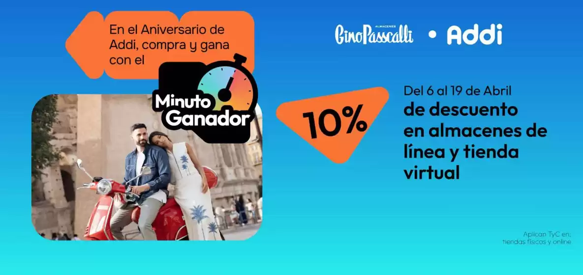 Catálogo Gino Passcalli | 10% OFF con Addi | 2026-04-09T00:00:00.000Z - 2026-05-19T00:00:00.000Z