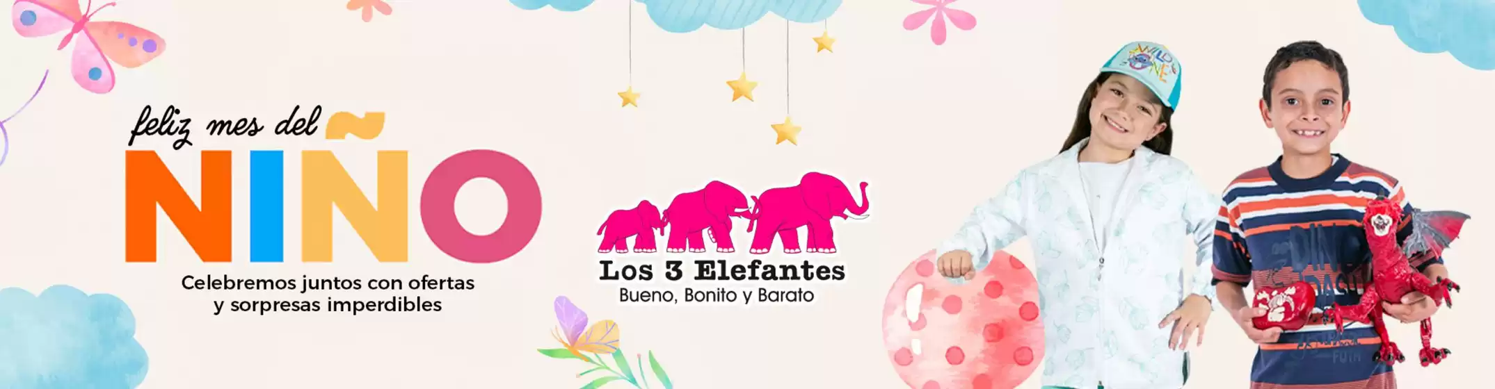 Catálogo Los Tres Elefantes | Ofertas Los Tres Elefantes | 2026-04-01T00:00:00.000Z - 2026-04-30T00:00:00.000Z