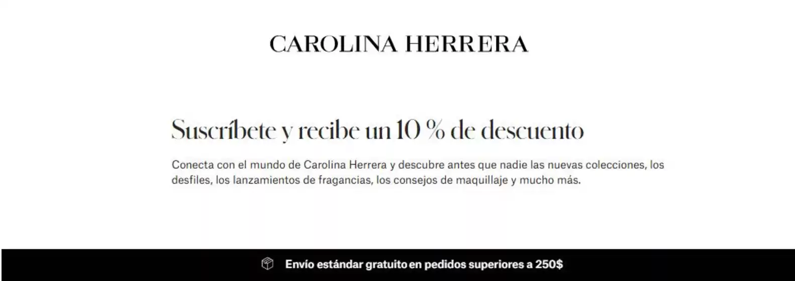 Catálogo Carolina Herrera en Bello | 10% OFF en tu primer Compra | 2026-04-10T00:00:00.000Z - 2026-04-30T00:00:00.000Z
