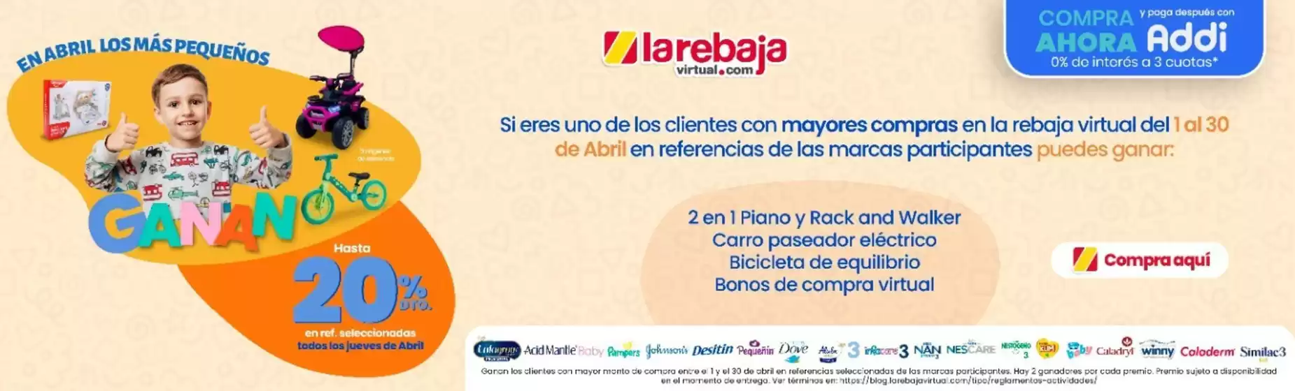 Catálogo La Rebaja | Ofertas principales para todos los cazadores de gangas | 2026-04-01T00:00:00.000Z - 2026-04-30T00:00:00.000Z