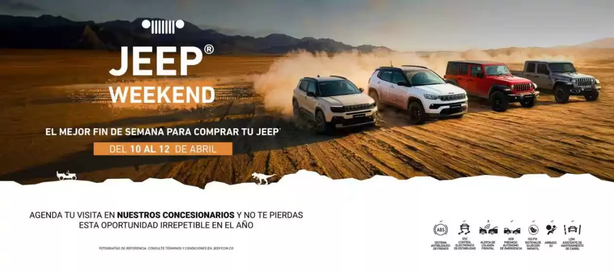 Catálogo Automotores Comagro | Jeep Weekend | 2026-04-10T00:00:00.000Z - 2026-04-12T00:00:00.000Z