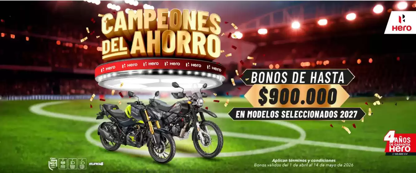 Catálogo Motored | Bonos de Hasta $900.000 | 2026-04-10T00:00:00.000Z - 2026-05-14T00:00:00.000Z