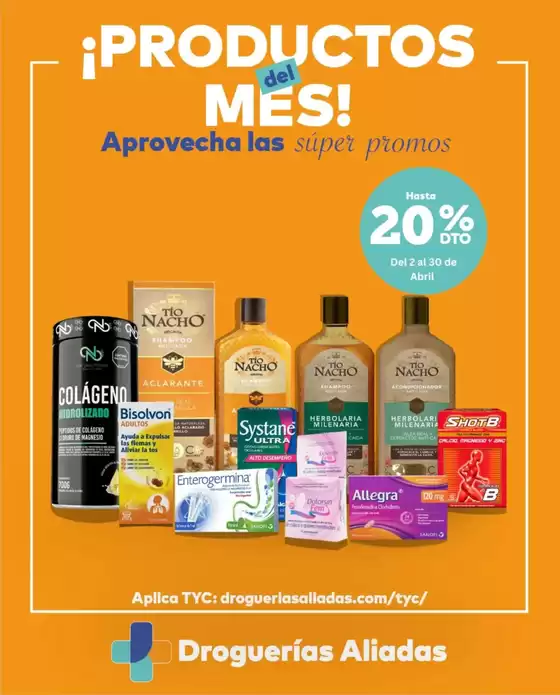 Catálogo Aliadas en Bello | Aprovecha los Super Promo Hasta 20% OFF | 2026-04-14T00:00:00.000Z - 2026-04-30T00:00:00.000Z