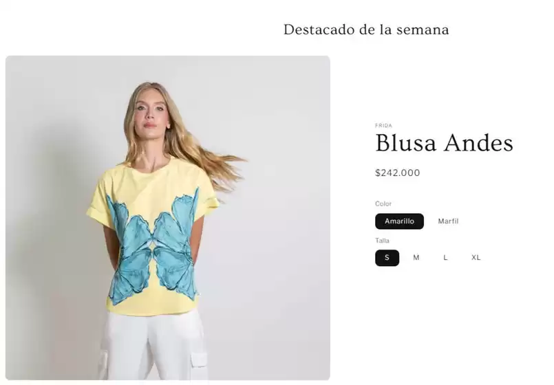 Catálogo Frida Moda | Destacado de la semana | 2026-04-15T00:00:00.000Z - 2026-04-19T00:00:00.000Z