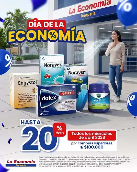 Catálogo Droguería la Economía en Sabanas de San Angel | Excelente oferta para cazadores de gangas | 2026-04-01T00:00:00.000Z - 2026-04-30T00:00:00.000Z