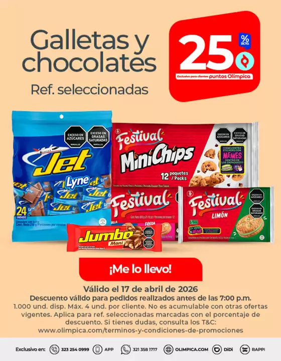 Catálogo Olímpica en Bello | Gran variedad de ofertas | 2026-04-17T00:00:00.000Z - 2026-04-17T00:00:00.000Z