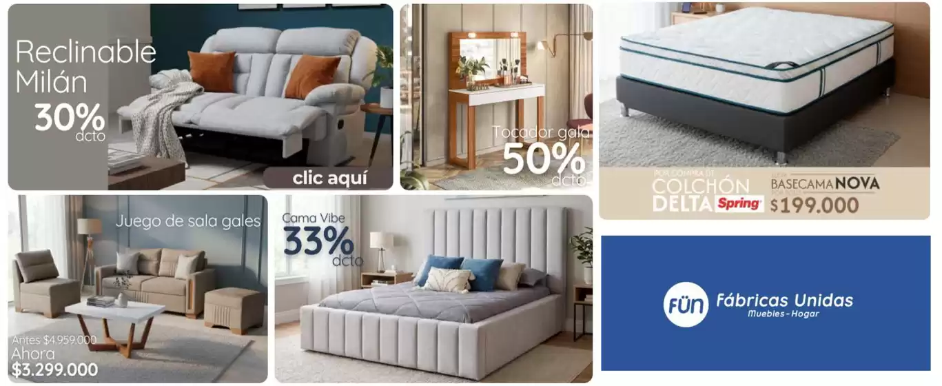 Catálogo FUN Fábricas Unidas en Bogotá | Destacados y Precios especiales | 2026-04-17T00:00:00.000Z - 2026-04-26T00:00:00.000Z