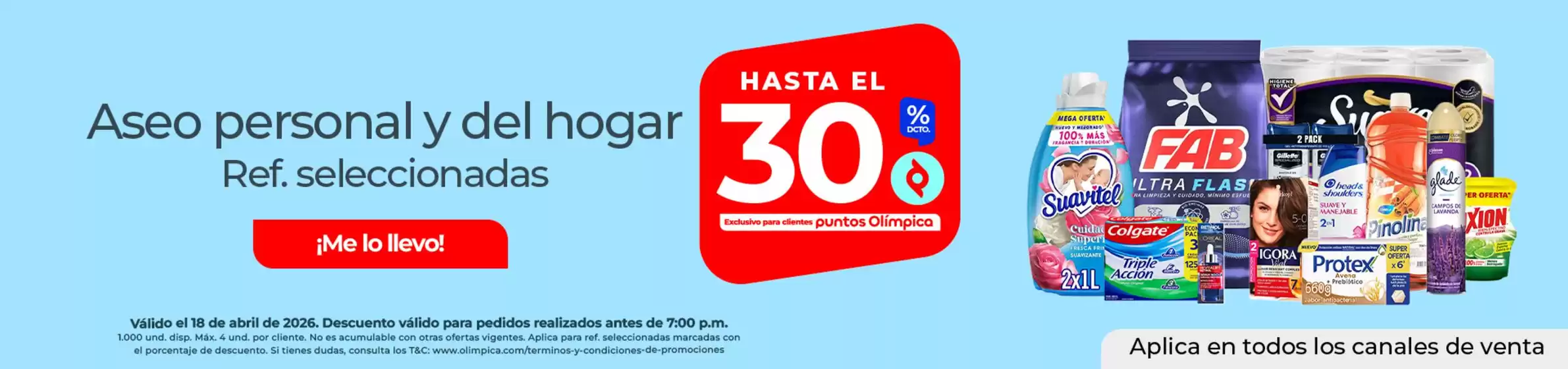 Catálogo Olímpica en Puente Aranda | Ofertas para cazadores de gangas | 2026-04-18T00:00:00.000Z - 2026-04-18T00:00:00.000Z