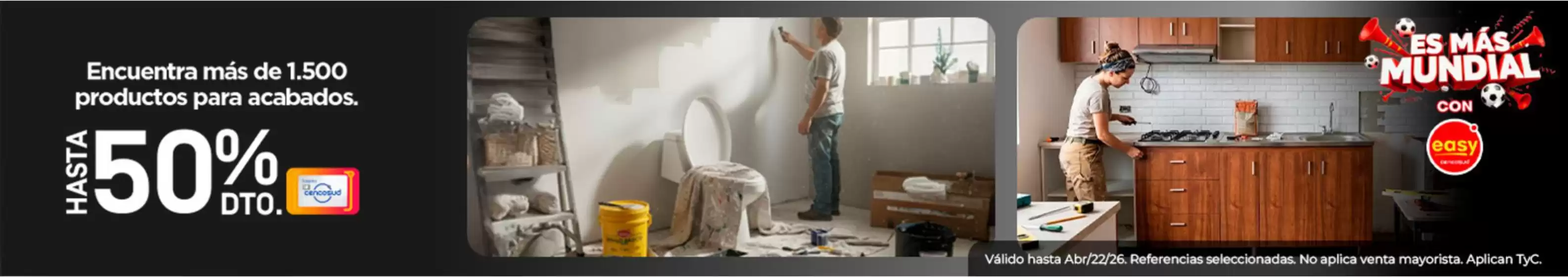 Catálogo Easy en Sabaneta | Ofertas para cazadores de gangas | 2026-04-20T00:00:00.000Z - 2026-04-22T00:00:00.000Z