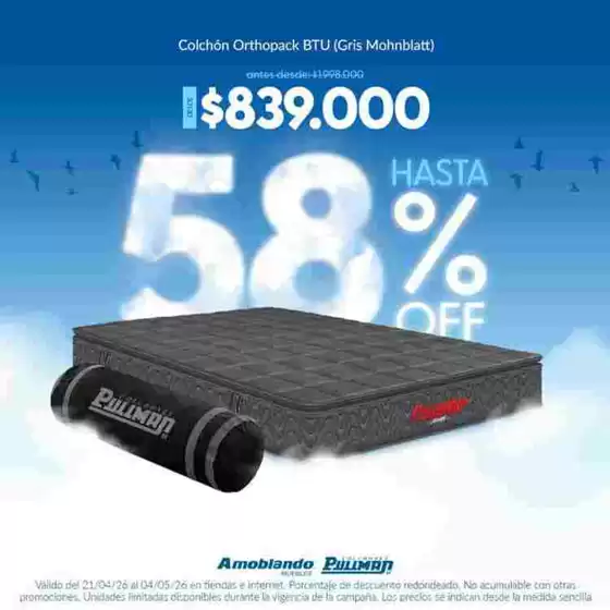 Catálogo Pullman | Nuevas ofertas para descubrir | 2026-04-21T00:00:00.000Z - 2026-05-04T00:00:00.000Z