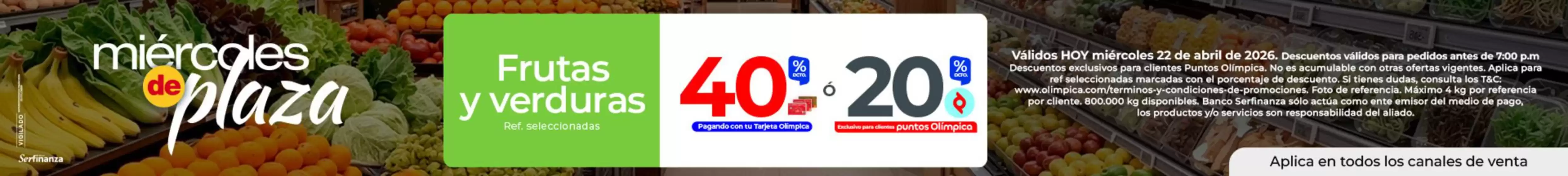 Catálogo Olímpica | Nuestras mejores ofertas para ti | 2026-04-22T00:00:00.000Z - 2026-04-22T00:00:00.000Z
