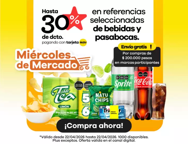 Catálogo Éxito en Barranquilla | Ofertas especiales para ti | 2026-04-22T00:00:00.000Z - 2026-04-22T00:00:00.000Z