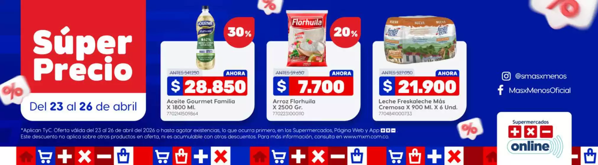 Catálogo Más x Menos | Super Precios | 2026-04-24T00:00:00.000Z - 2026-04-26T00:00:00.000Z