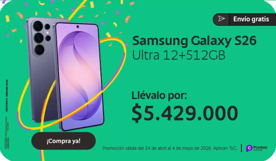 Catálogo Bancolombia en Caucasia | Gangas y ofertas actuales | 2026-04-24T00:00:00.000Z - 2026-05-04T00:00:00.000Z