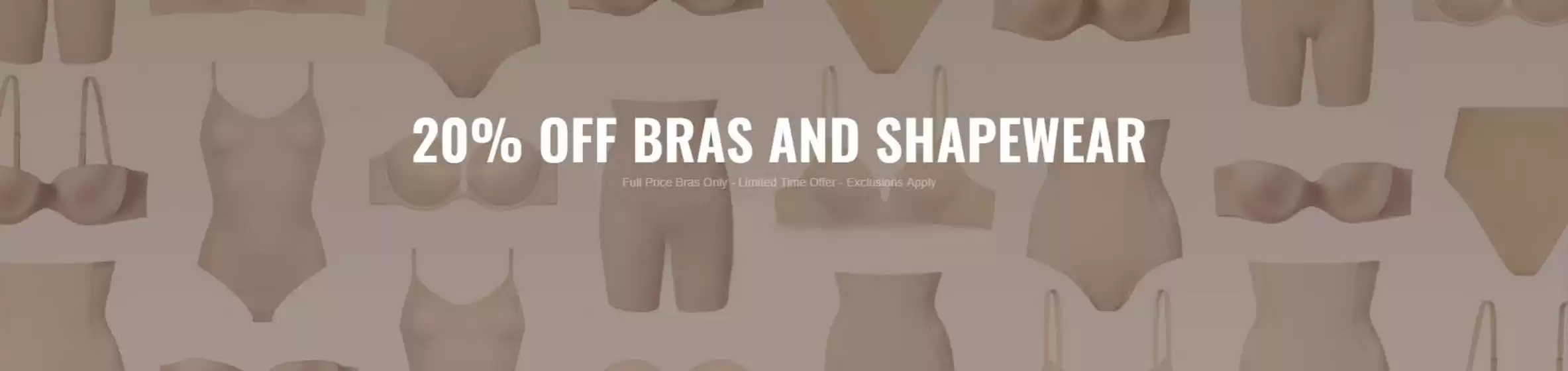 Catálogo La Senza en Coloso | 20% OFF Bras and Shapewear | 2026-04-24T00:00:00.000Z - 2026-04-30T00:00:00.000Z