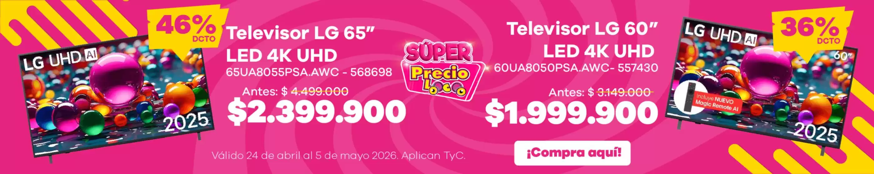 Catálogo MercaCentro en Necoclí | Gangas y ofertas actuales | 2026-04-24T00:00:00.000Z - 2026-05-05T00:00:00.000Z