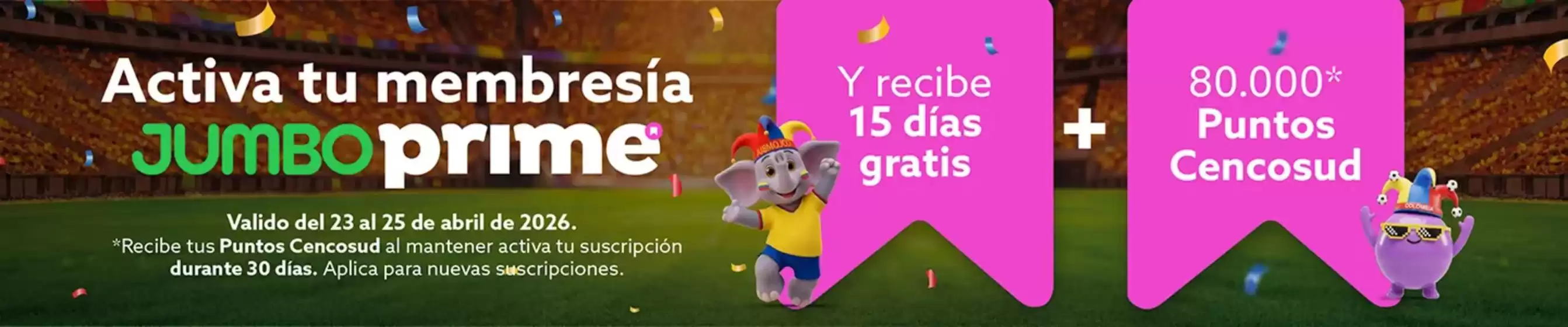 Catálogo Jumbo en Sabaneta | Ofertas Jumbo | 2026-04-23T00:00:00.000Z - 2026-04-25T00:00:00.000Z