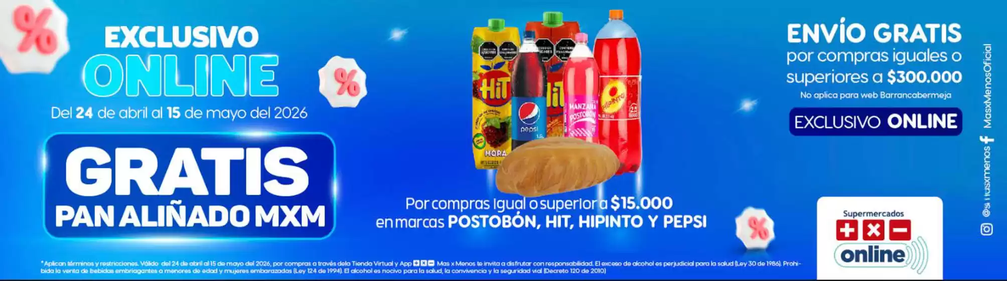 Catálogo Más x Menos en Buga | Envio Gratis  | 2026-04-27T00:00:00.000Z - 2026-05-15T00:00:00.000Z