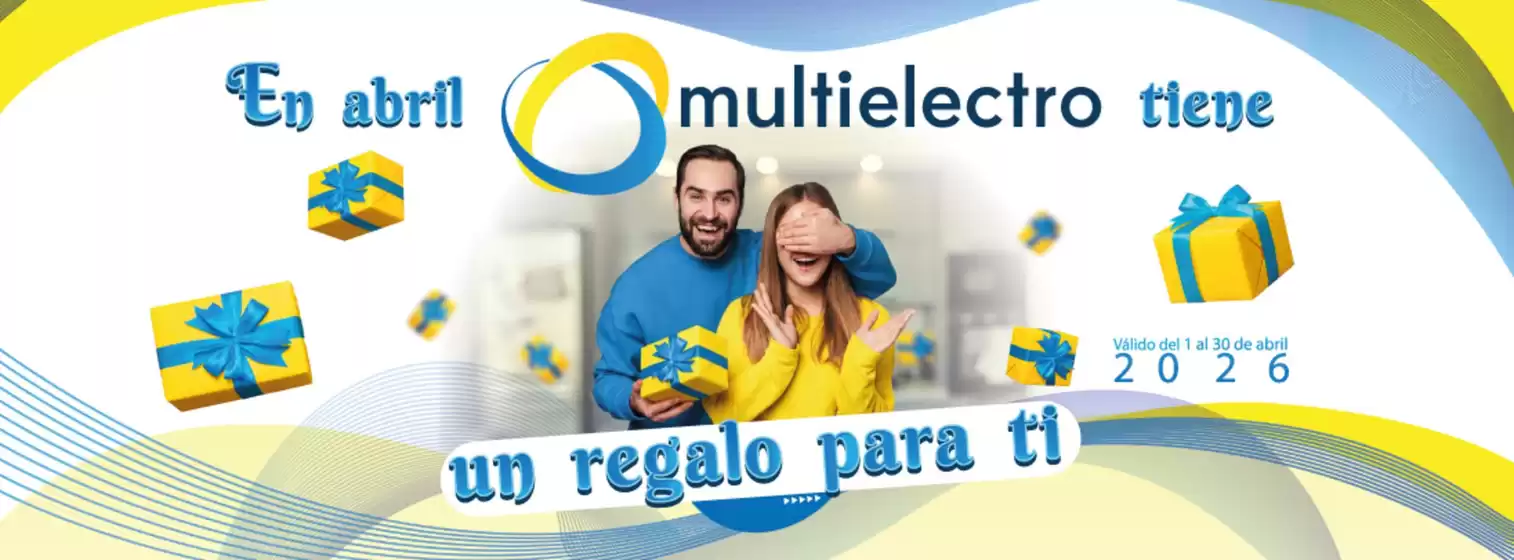 Catálogo Multielectro en Polonuevo | Ofertas principales para todos los clientes | 2026-04-01T00:00:00.000Z - 2026-04-30T00:00:00.000Z