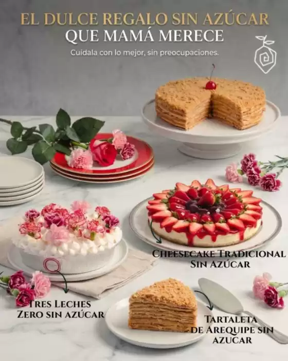 Catálogo American Cheesecakes en Granada Antioquia | El Dulce Regalo sin azúcar que mamá merece | 2026-04-27T00:00:00.000Z - 2026-05-10T00:00:00.000Z