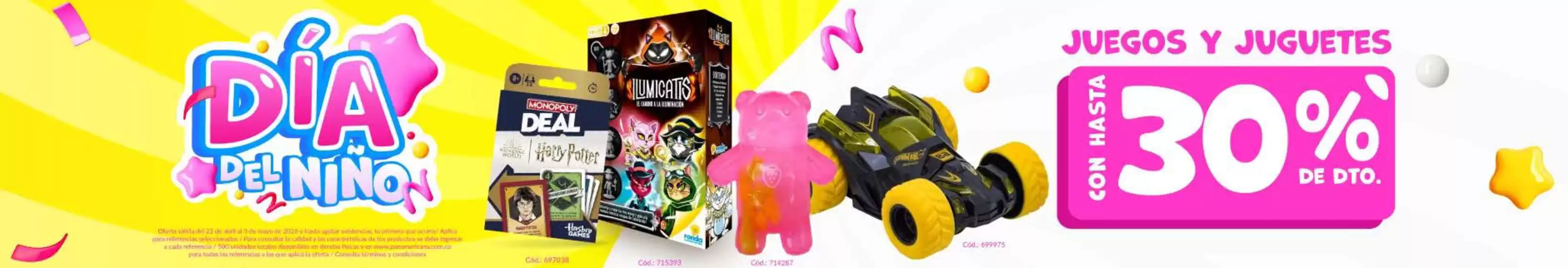 Catálogo Panamericana en Agustín Codazzi | Dia del nino Hasta 30% OFF | 2026-04-28T00:00:00.000Z - 2026-05-03T00:00:00.000Z