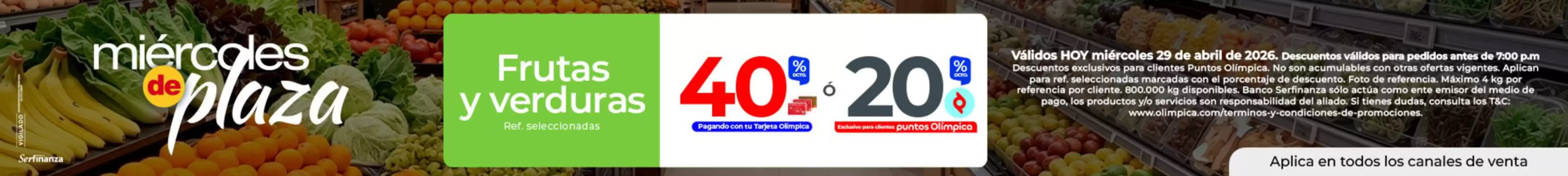 Catálogo Olímpica | Ofertas principales para todos los cazadores de gangas | 2026-04-29T00:00:00.000Z - 2026-04-29T00:00:00.000Z
