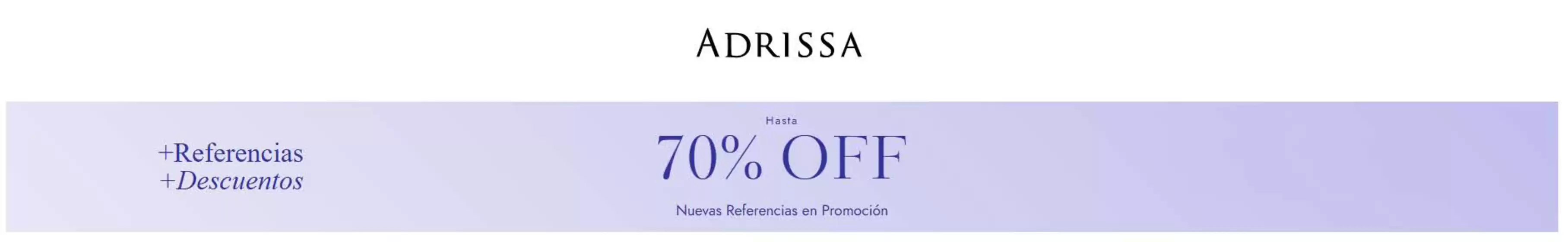 Catálogo Adrissa en Bucaramanga | Hasta 70% OFF Nuevas Referencias en Promoción | 2026-04-29T00:00:00.000Z - 2026-05-03T00:00:00.000Z