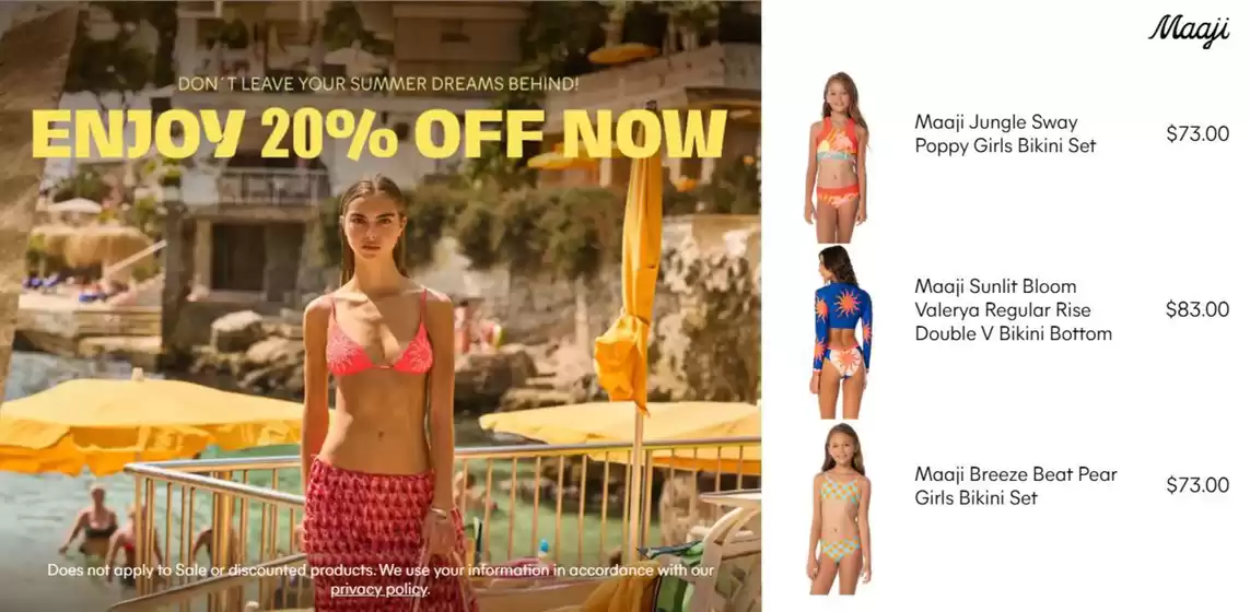 Catálogo Maaji en Coloso | Enjoy 20% OFF Now | 2026-04-29T00:00:00.000Z - 2026-04-30T00:00:00.000Z